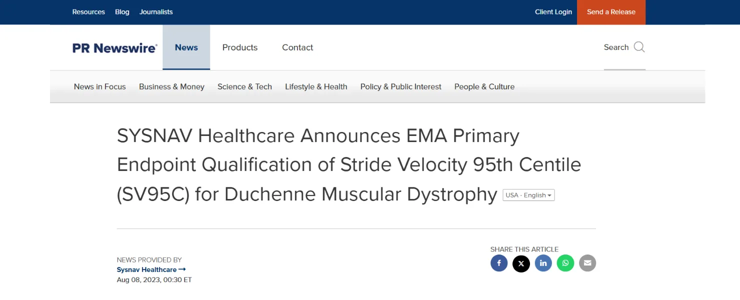 Syde-derived endpoint, SV95C gets acknowledged in HealthXL "Unlocking the Value of Digital Measures in Drug Development"
