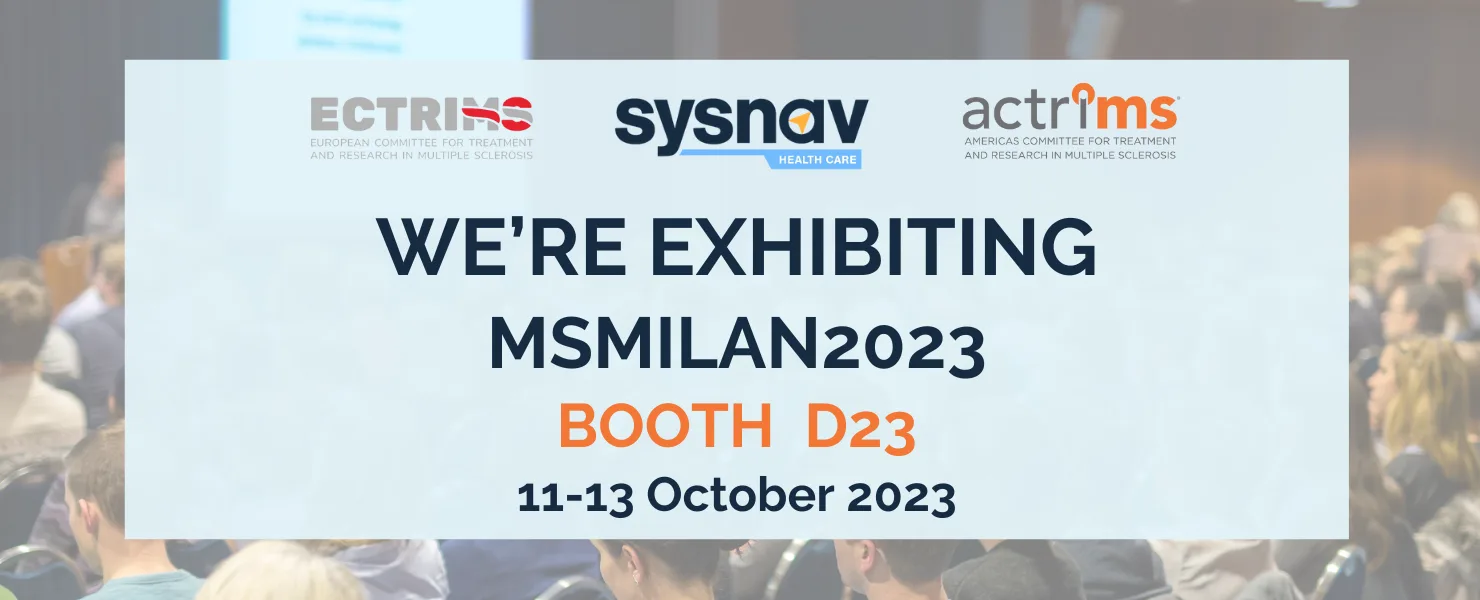 Sysnav Healthcare is exhibiting in ECTRIMS 2023