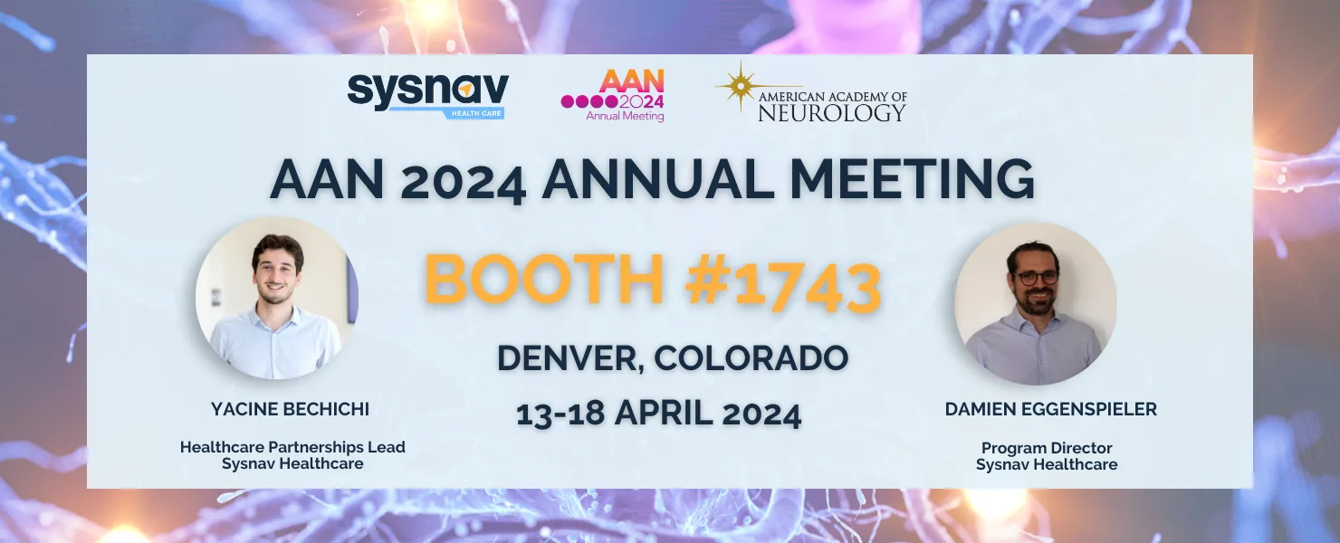 Sysnav Healthcare is participating in 2024 AAN