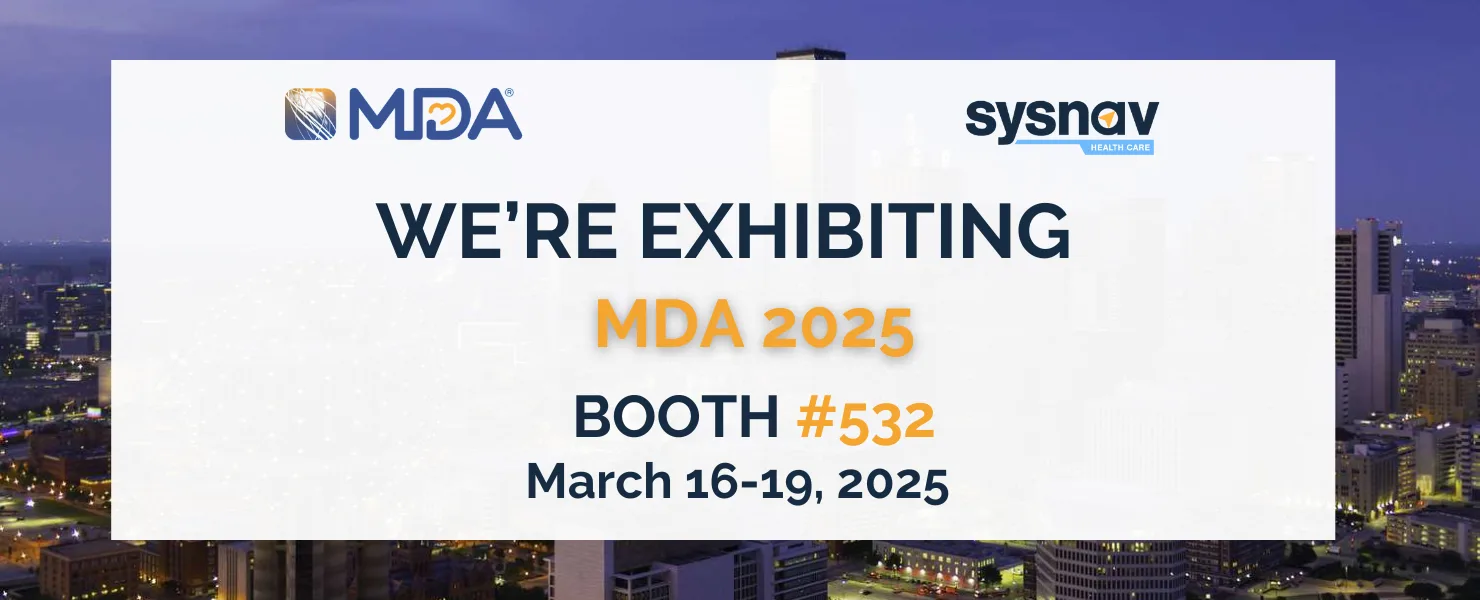 Sysnav Healthcare is participating at the MDA 2025.
